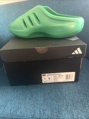 adidas adifom II Infinity Mule in Bright Green